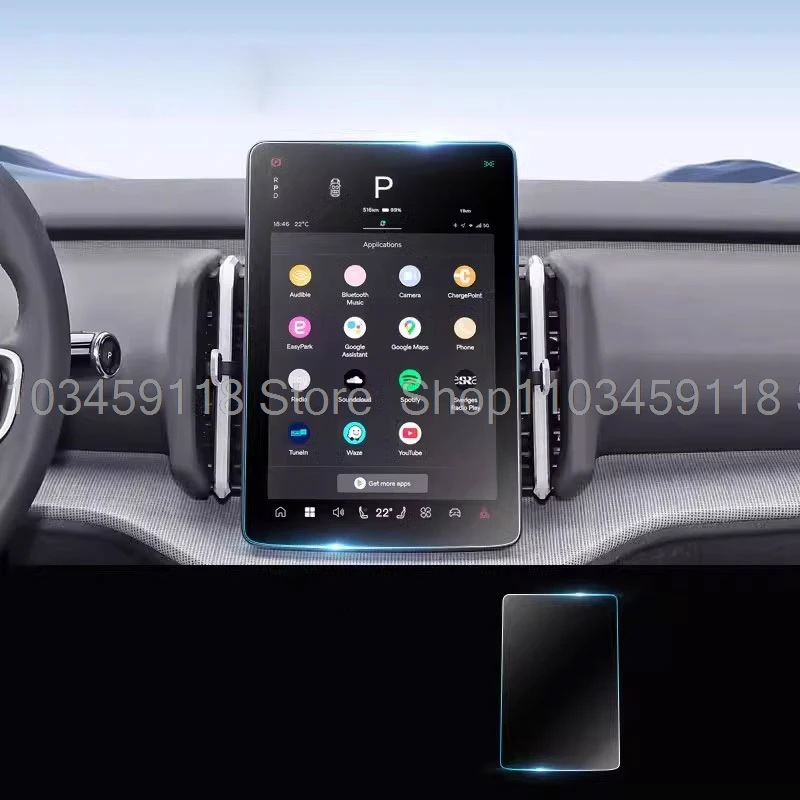 Tempered glass Screen Protector For Volvo EX30 2024 2025 12.3 inch Car GPS radio Navigation Display screen anti-scratch film