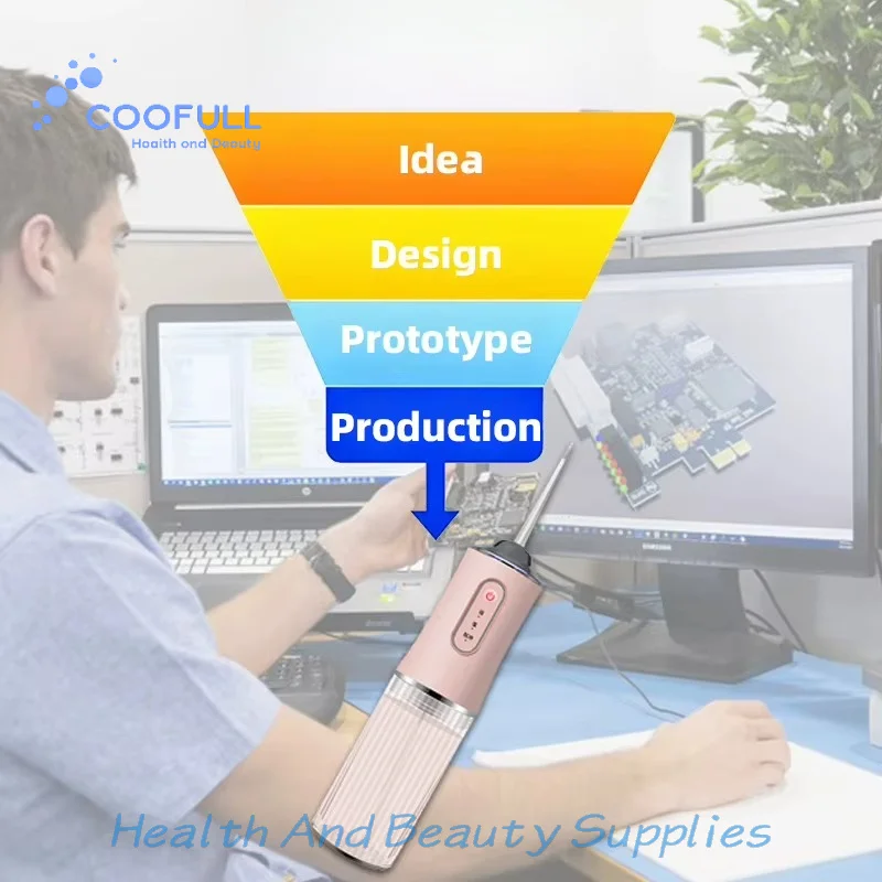 Coofull New Product Design and Development Service Home Electronic Device Water Flosser Custom Mold Design and Production