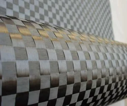 Real Carbon Fiber Cloth Carbon fabric Stretch Plain Big plaid 8*8mm 12K 100gsm 200gsm 12