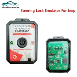 NEW!!!Steering Lock Emulator For Jeep Cherokee KL Renegade Fiat 500 Egea With Sound Need Programming