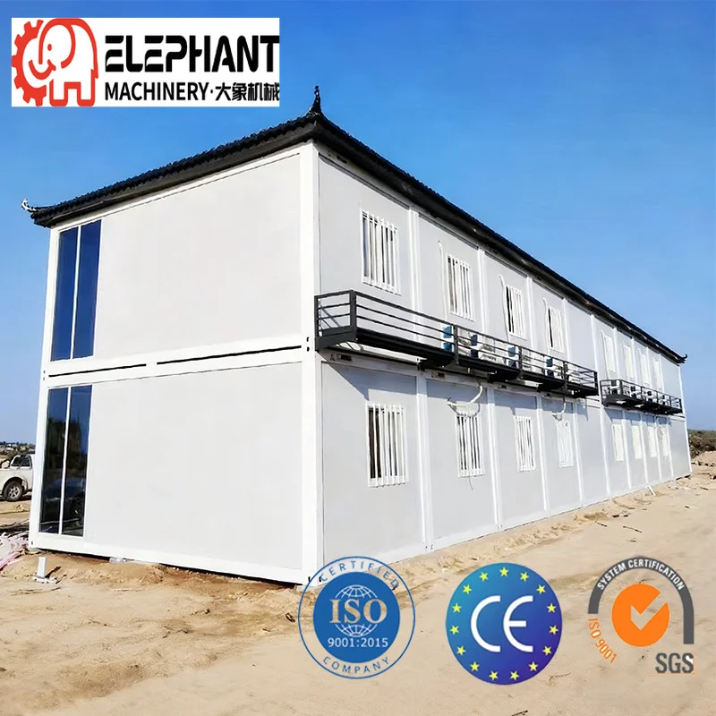 DX House 2-Story Prefab Container House Modern Eco-friendly Design Office Building Hotel Workshop Portable Modular