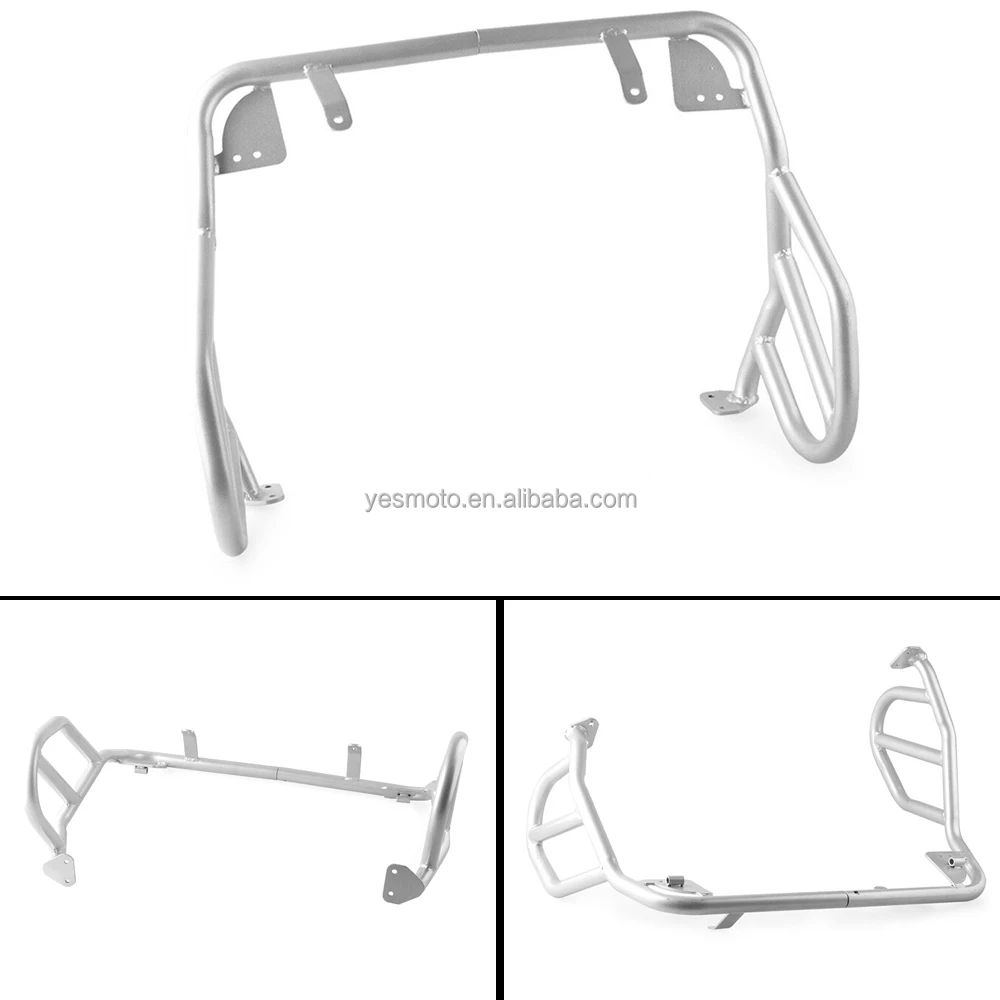 

STLF Silver Upper Engine Guard Crash Bars Protection for R 1200 GS 2004 - 2012 11