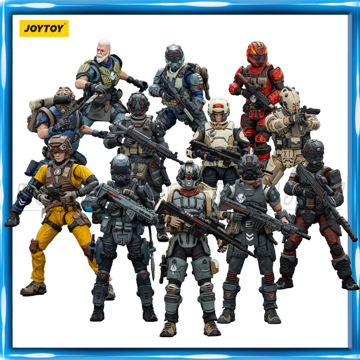 JOYTOY Dark Source 1/25 Action Figure UNSC military figures Toys
