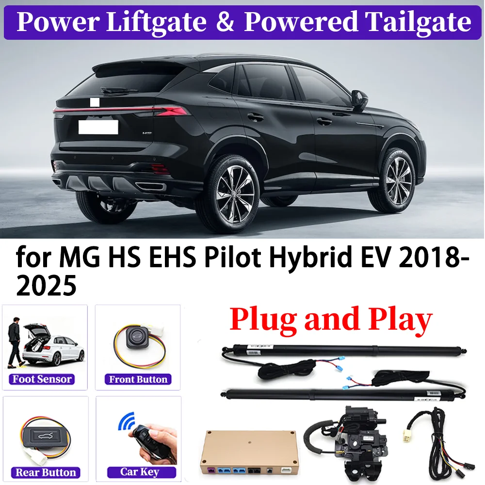 

ZJCGO for MG HS EHS Pilot Hybrid EV 2018-2025 OEM Upgrade Car Automatic Power Liftgate Kit Smart Auto Electric Tailgate System