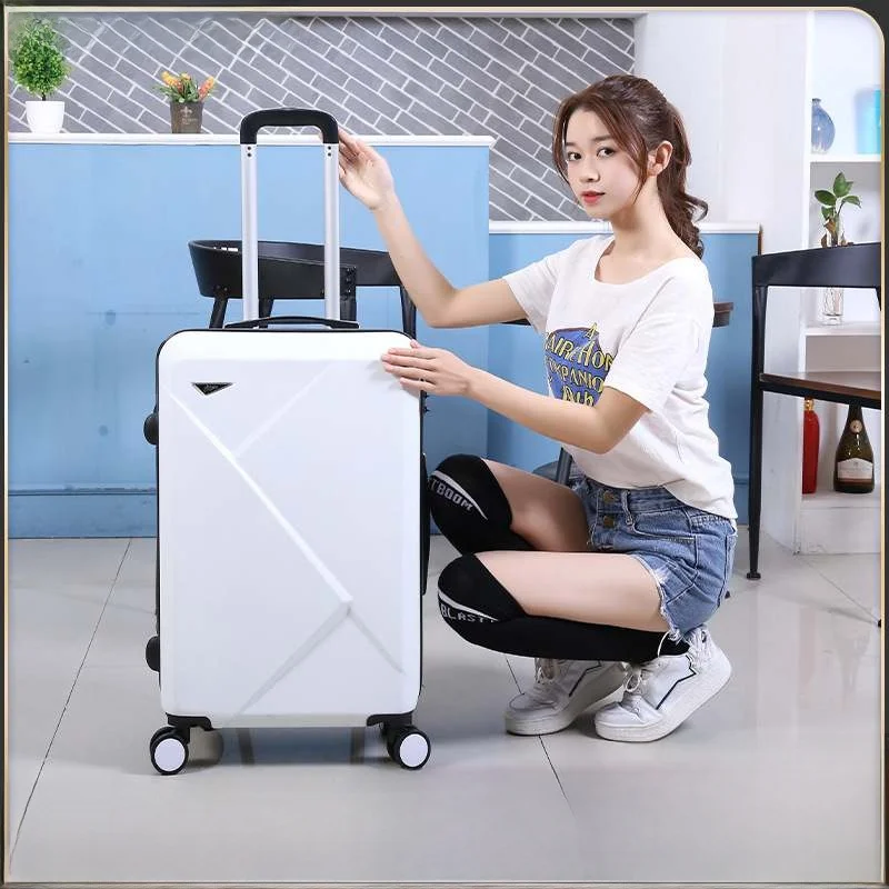 

Новый 20-дюймовый 24-дюймовый дорожный чемодан, студенческая коробка для тяги, мужская и женская коробка с 26 паролями, прочный АБС-пластик, материал для ПК, большая