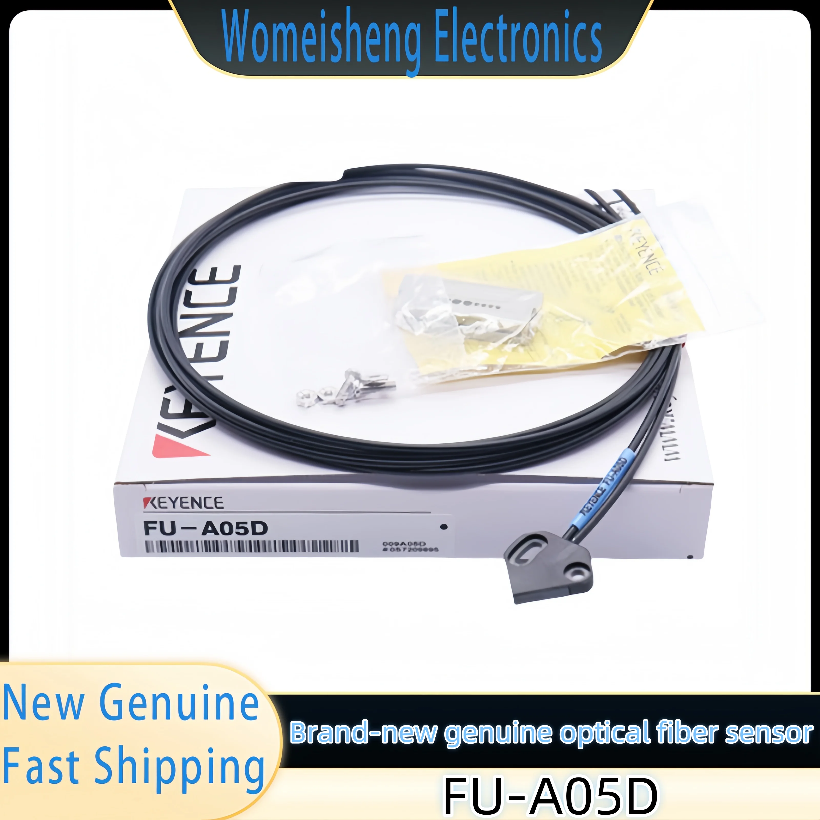 

Brand-new genuine FU-A05D optical fiber sensor 1PCS