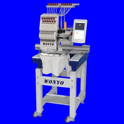 WONYO 1 Head Industrial Embroidery Machine Friendly-use Computerized Programmable Embroidery Machine