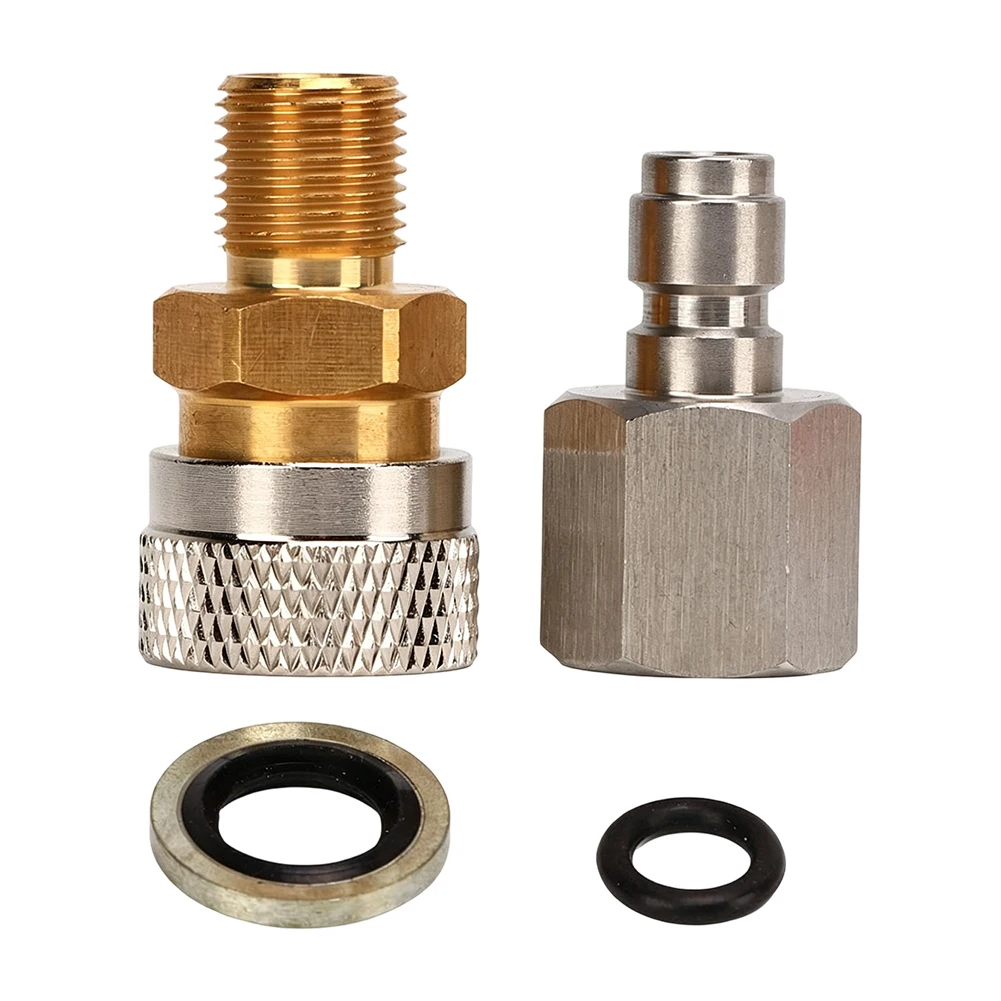 Filling Charging Hose Quick Release Coupler Adaptor 1/8 For BSP Quick Connect Pneumatic Fittings Quick Coupling Brass Fitting