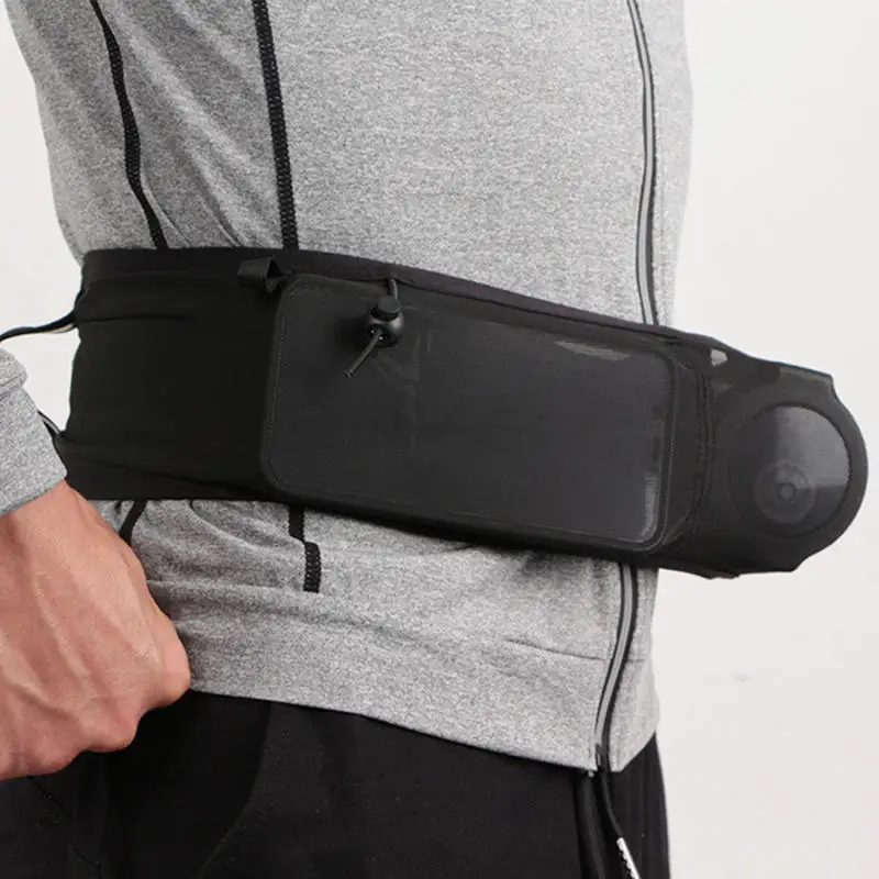 

Large Capacity Multi-Functional Sports Fanny Pack Running Bag Elastic Mesh Mobile Phone Bag Cycling Mountain Kettle Bag