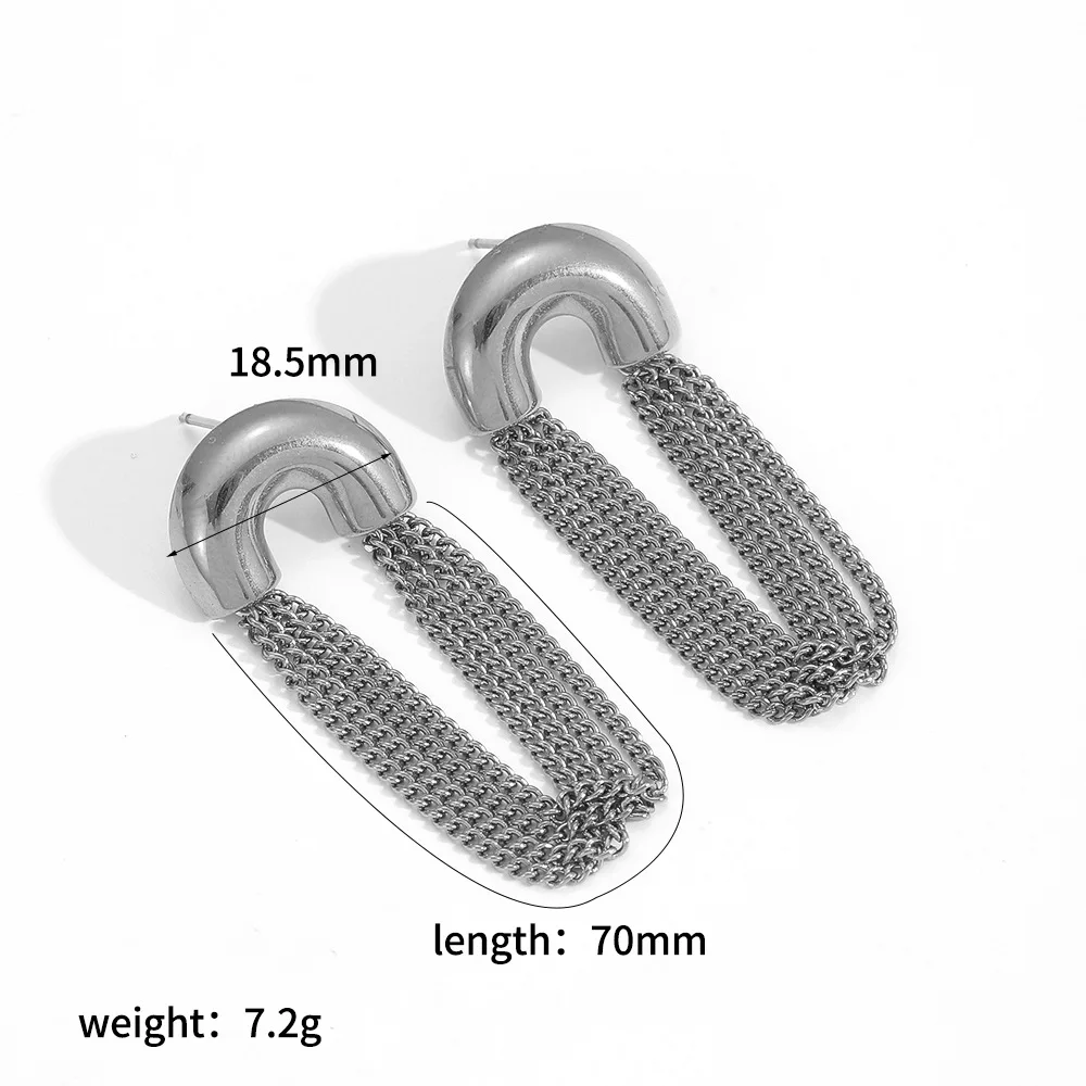Thumbnail 4 - #14 Highest Rated Dangle Chain Earrings to Buy in 2026