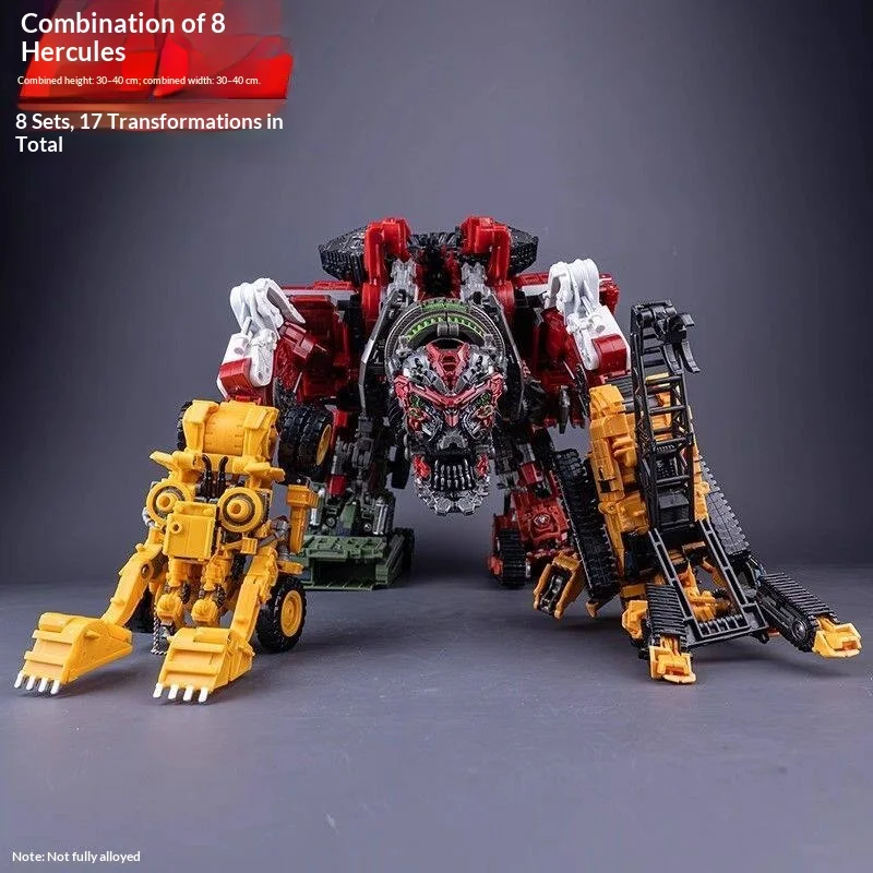 Bestseller Devastator 8 In 1 Combiner Decepticon Movie Version 17 Transforming Robot Action Figure Model For Adult Collection - view 5
