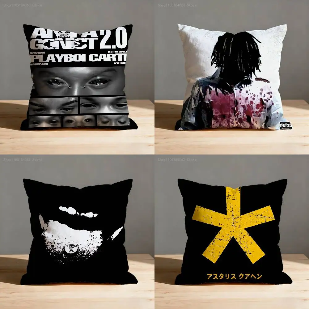 

K-Ken C-Carson ANTAGONIST 2.0 Pillow Case For Sofa Decor Car Office Room Printing Cushion Cover Decorations and Protector