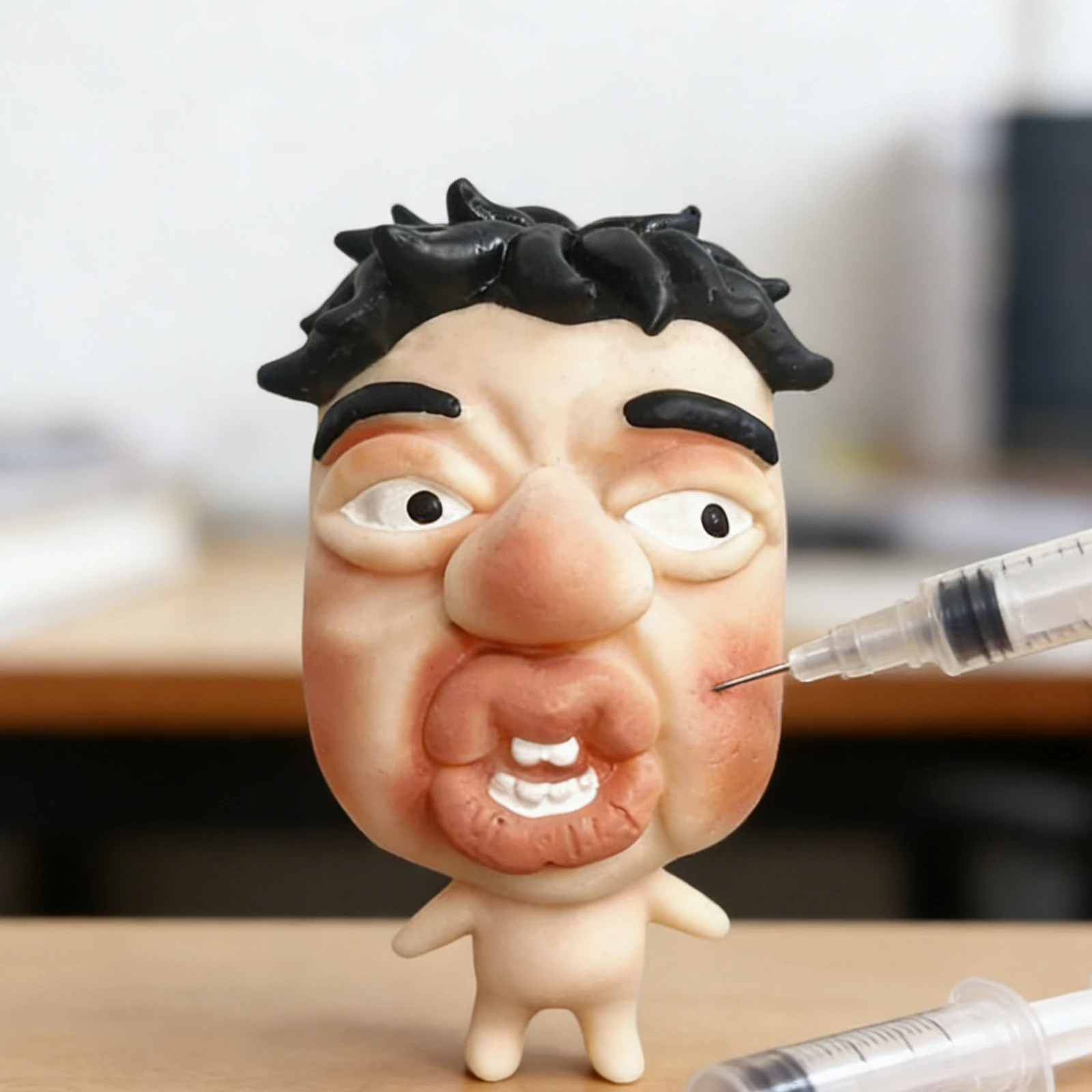 

Интерактивная игрушка-антистресс для выдавливания прыщей с пигментом, медленно восстанавливающая форму, для взрослых, оригинальный подарок на день рождения