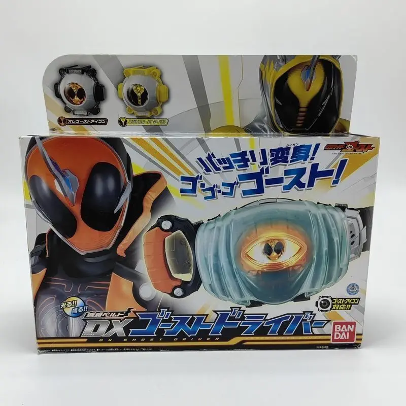 Bandai Original Kamen Rider DX GHOST Transfiguration Drive Anime Action Figures Toys for Boys Girls Kids Gift