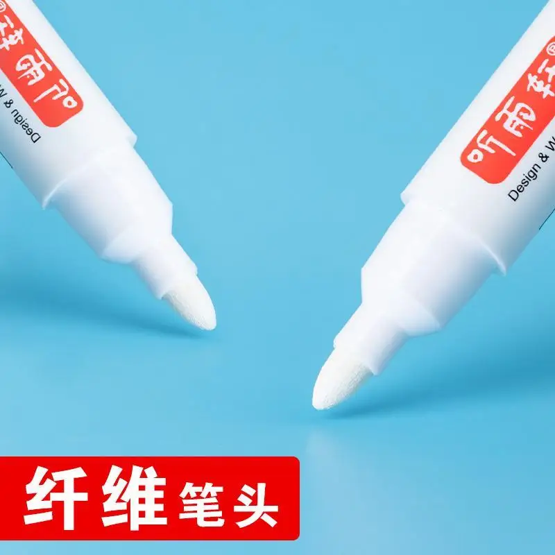 Permanent Marker White Oil-Ink Mark Pens Stationery School & Office Supplies Cd Mark Marker Car Wood Pen Rock