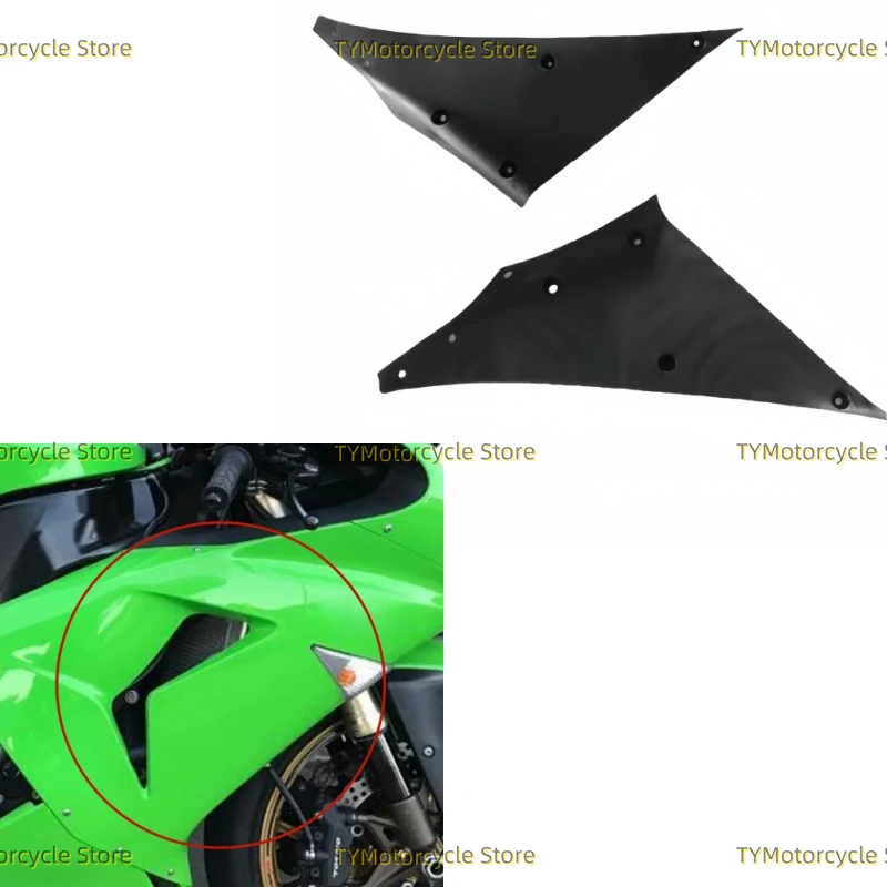 

Большая сумка для мотоцикла, внутренний обтекатель боковой панели, подходит для Kawasaki ZX-10R ZX10R 2006 2007