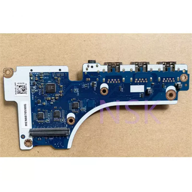 Original  LS-E313P CN-00HY61 For DELL Presicion 7520 M7520 USB AUDIO Port Board W/  CAP00 100% Test OK  100% Test Ok