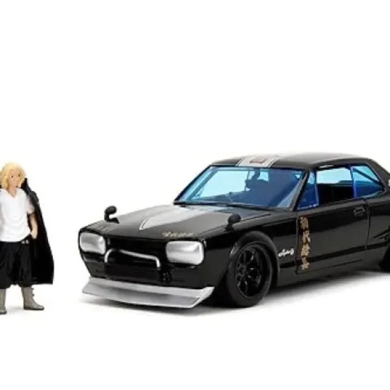 1:24 1971 Nissan Skyline GT-R High Simulation Alloy Car Model Collectible Toy Gift Souvenir Display Ornament