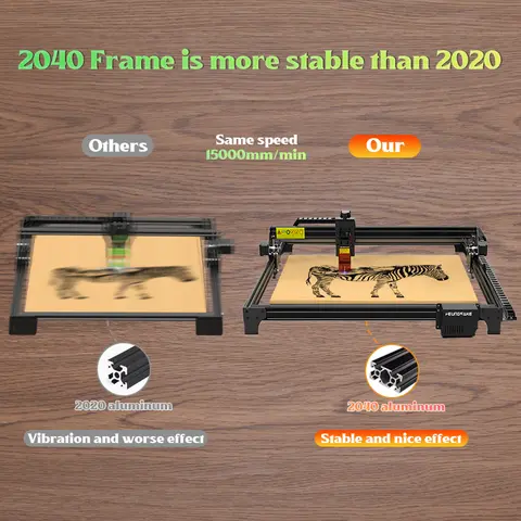 Lasergravör och skärmaskin 90W med luftassistans Lasergraveringsmaskin Honeycomb-arbetsbord CNC-router 7 best sales CNC-laser - №1