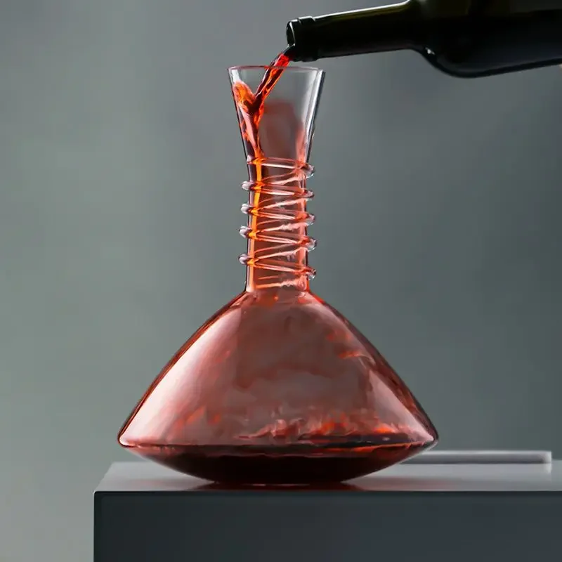 Crystal glass red wine decanter set for high-end wine for home use