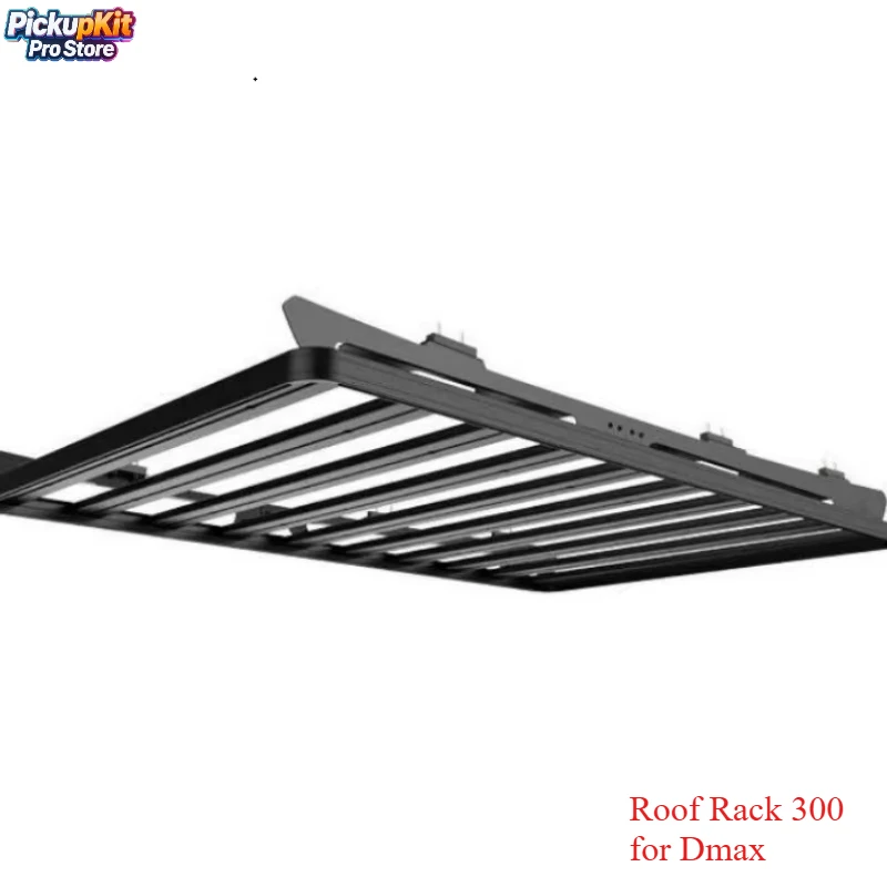 

Universal Pickup Trunk Car Luggage Carrier Aluminum Roof Rack 300 for Dmax Fortuner for Car Roof Racks Prado 150