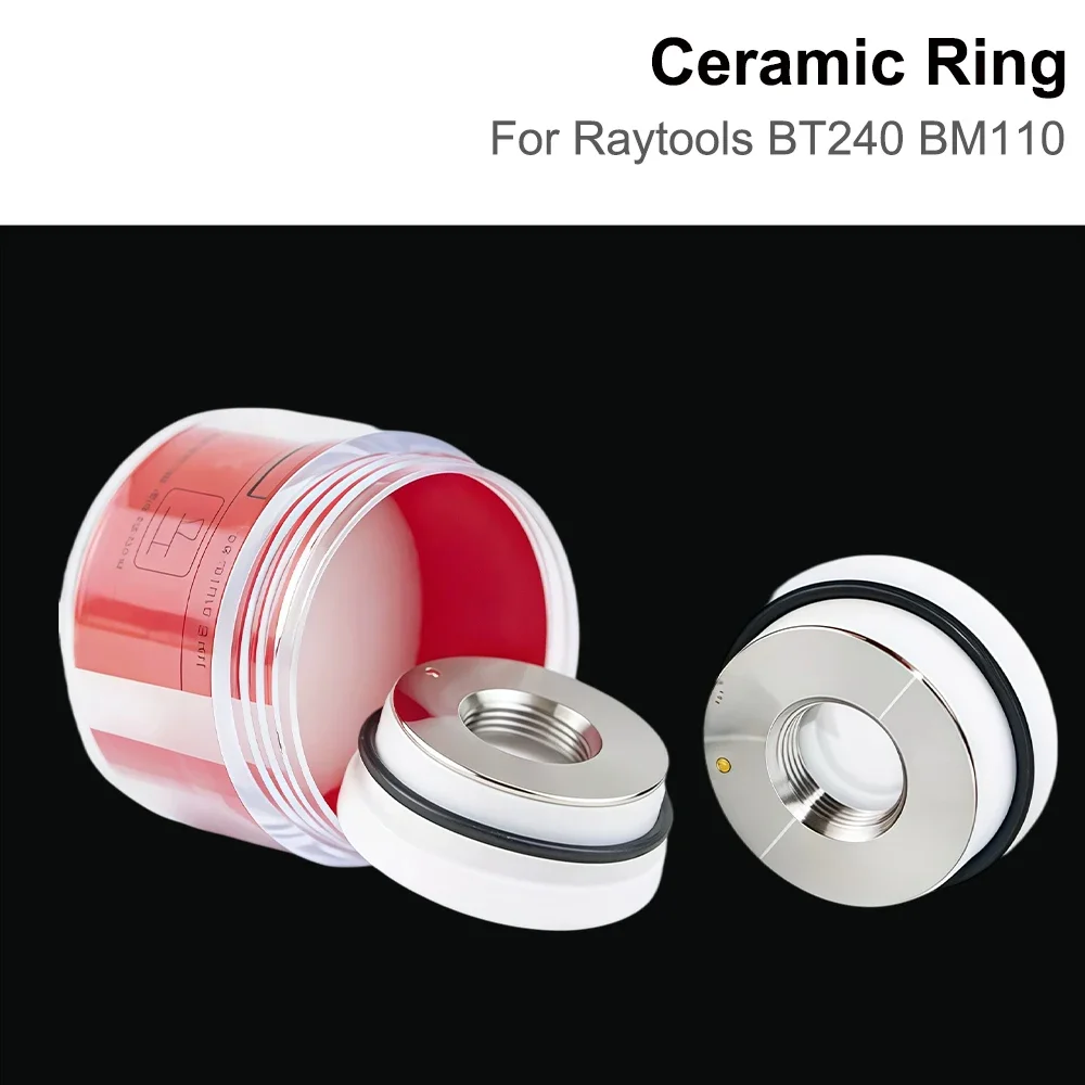 Original Raytools Ceramic Laser Ring Diameter 28 32mm M11 M14 Ceramic Nozzle Holder Raytools BT240 BT230 BM110 114 1202740001
