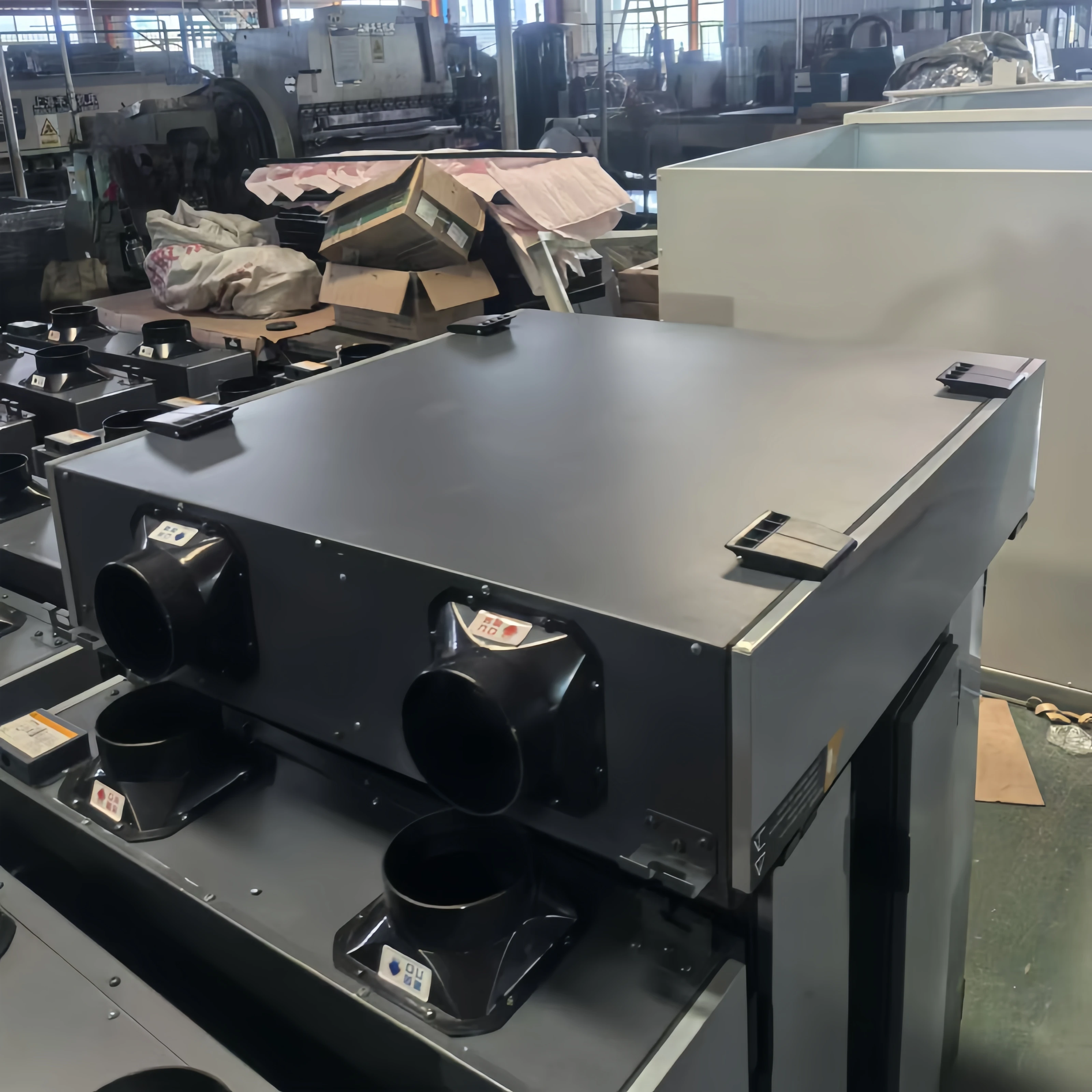 Sistema de ventilación de aire fresco ERV/HRV de aire a aire de alta calidad con recuperación de energía y recuperación de calor