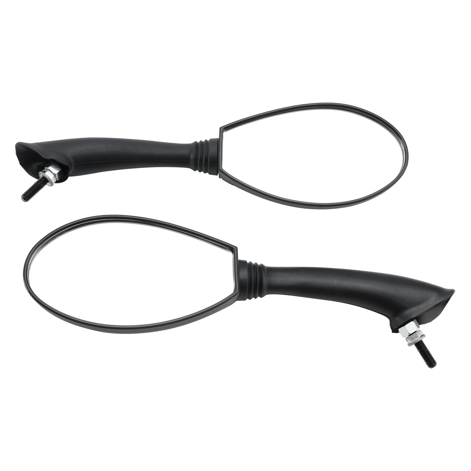 Topteng Black Mirrors Rearview Mirror For Vespa ET4 50 125 150 4T ET2 50 2T 1998-2005