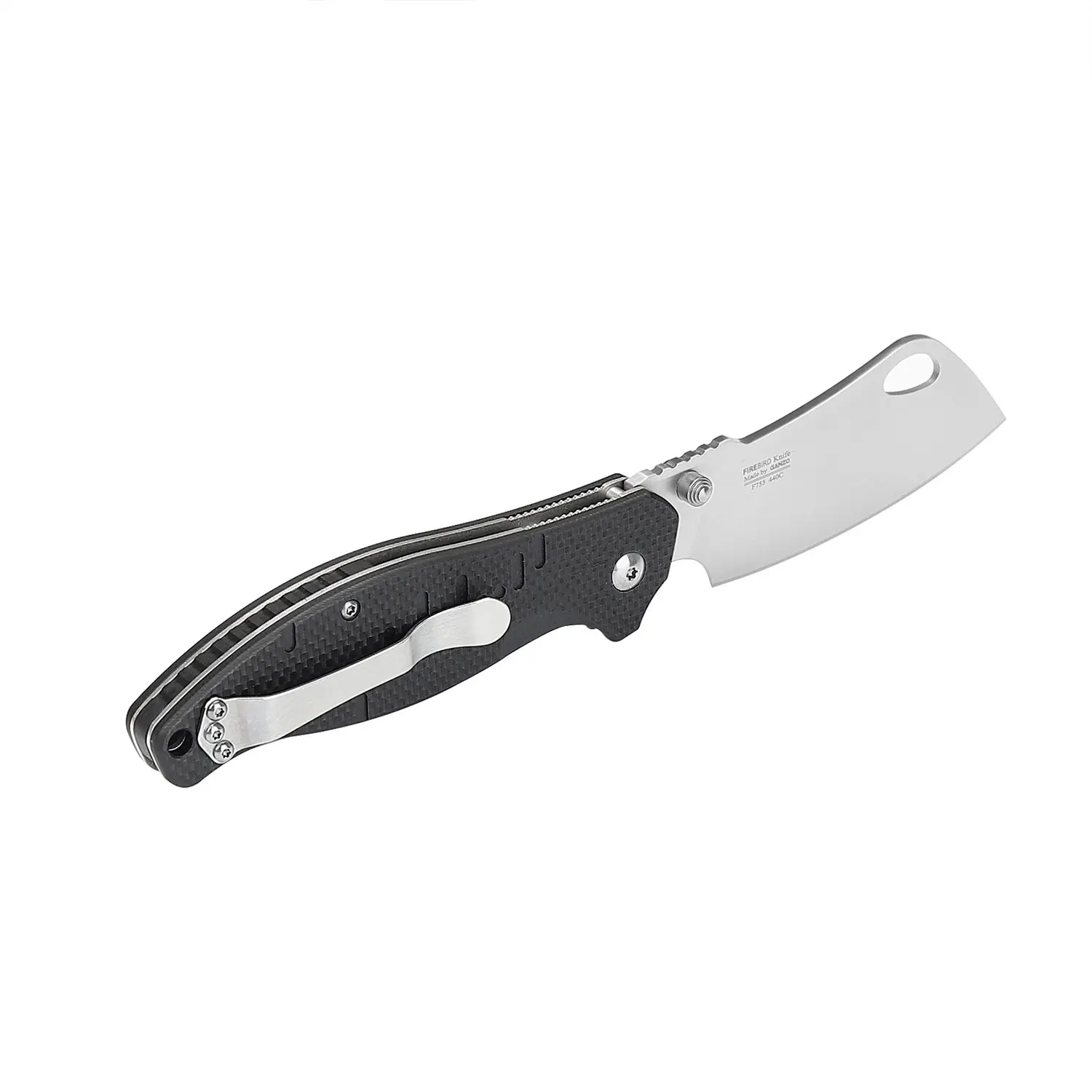 Ganzo G7551 Firbird FBKNIFE F7551 440C 58-60HRC G10 or Carbon Fiber Handle Pocket Folding Knife Outdoor Survival Camping Tool