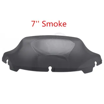 黑色/煙灰/透明 4.5 吋 7 吋 10.5 吋擋風玻璃整流罩,適用於 2014 年及之後款 2015-2019 年哈雷戴維森 Electra Street Glide Touring 車型 8 最佳銷售 蝙蝠翼哈雷戴維森 - №7