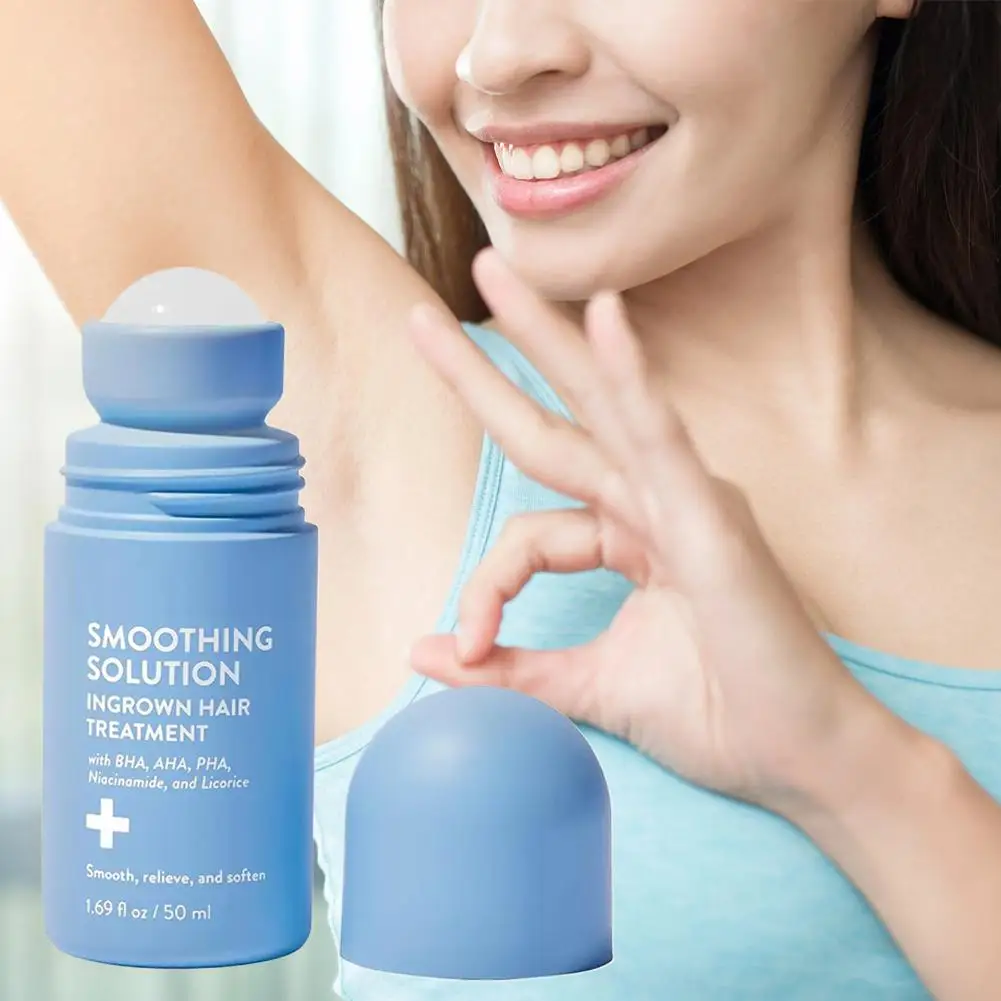 

Post Hair Removal Soothing Roll On Serum Cools Calms Skin Reduces Razor Burn Bumps Fast Relief For Sensitive Skin After Shaving