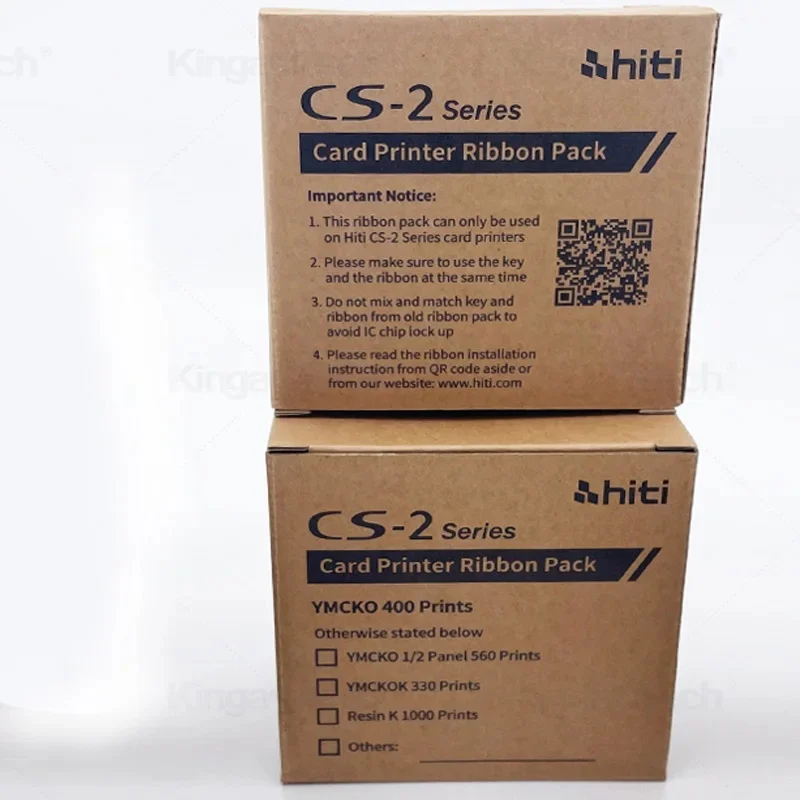 

YMCKO New Color Ribbon for HITI CS200e CS220e CS290e Card Printer Please Confirm Firmware Version Before Order