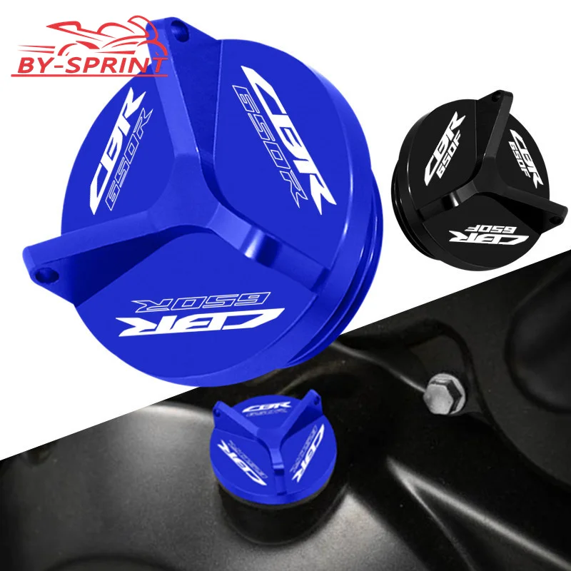 

Black Blue For CBR650R 2019-2021 2023 2024 CBR 650R Motorcycle M20*2.5 CNC Aluminum Engine Oil Cap Bolt Screw Filler Cover