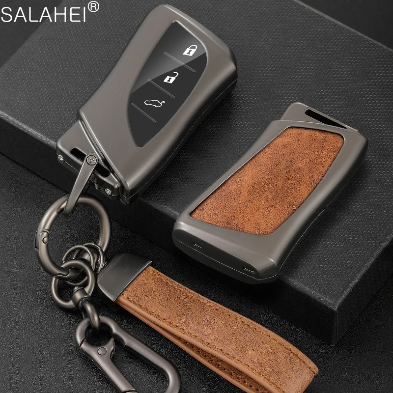 

Zinc Alloy Car Remote Key Fob Case Cover For Lexus NX GS ES UX US RC LX GX IS RX 200 250 250h 350h LS 450h 260h 300h Accessories