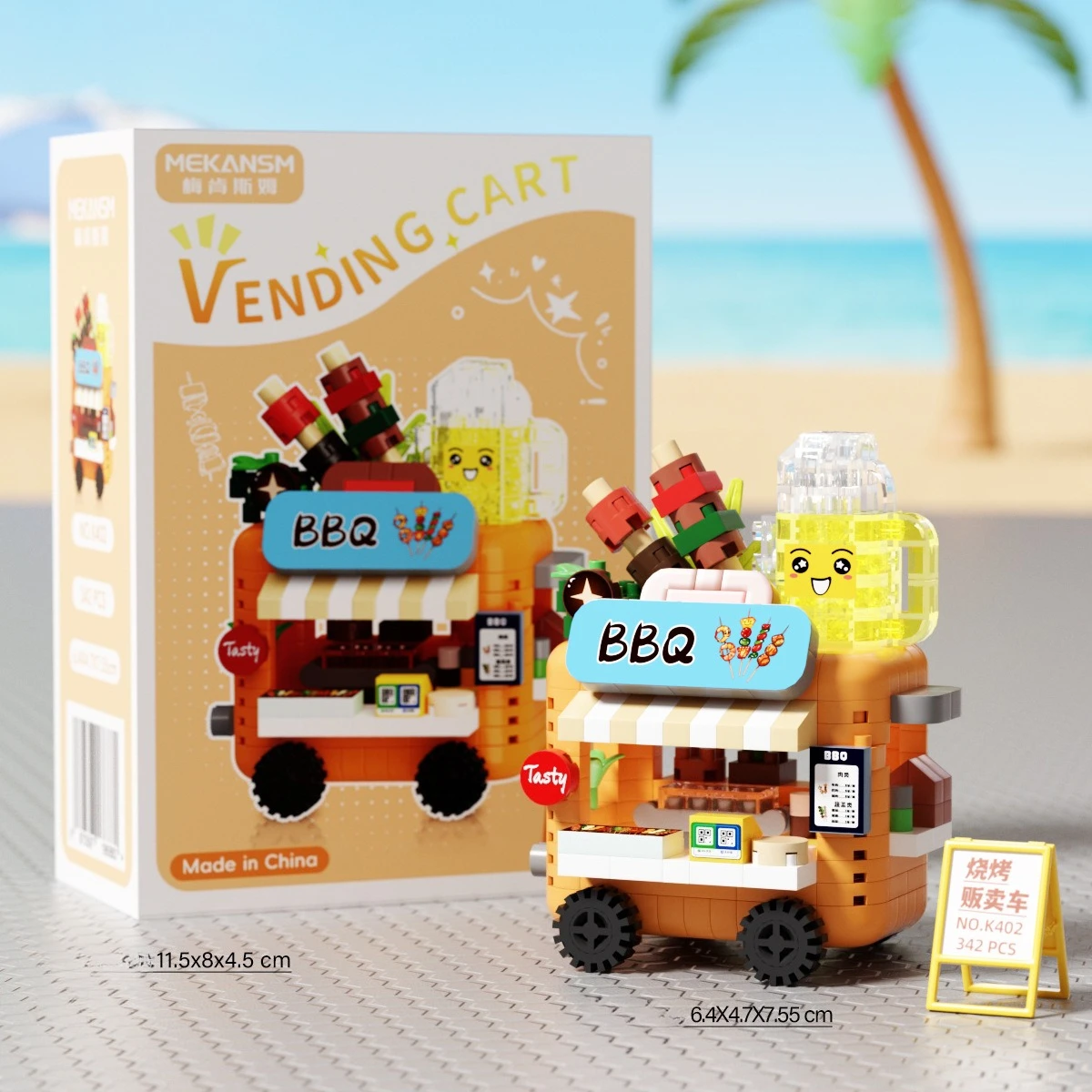 Mini Klocki do Układania Zabawka Budowlana Widok Ulicy Miejskiej Sklep Mikro Dom Klocki Zabawki Festiwalowy Zestaw Klocków do Dekoracji Domu