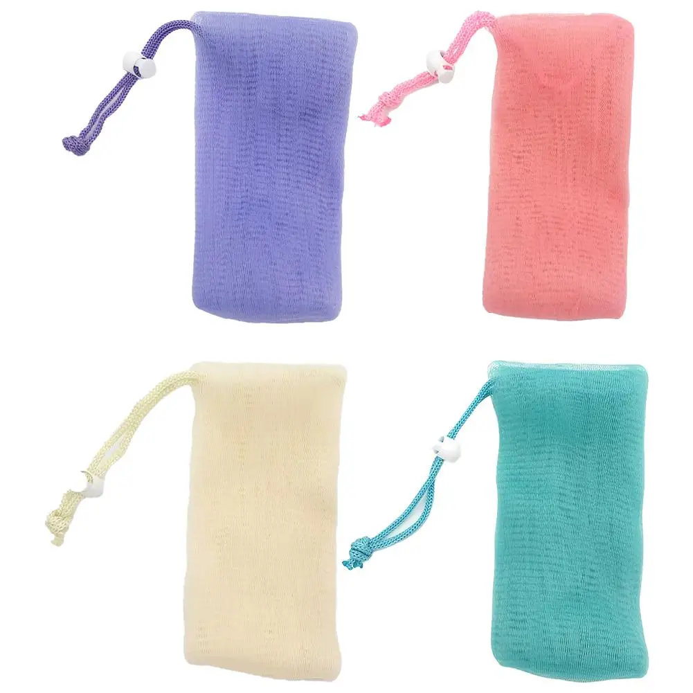 رغوة صافي الصابون التوقف كيس مزموم اليدوية فقاعة الوجه التطهير حمام الصابون فقاعة صافي أداة تخزين مريحة نظيفة #5