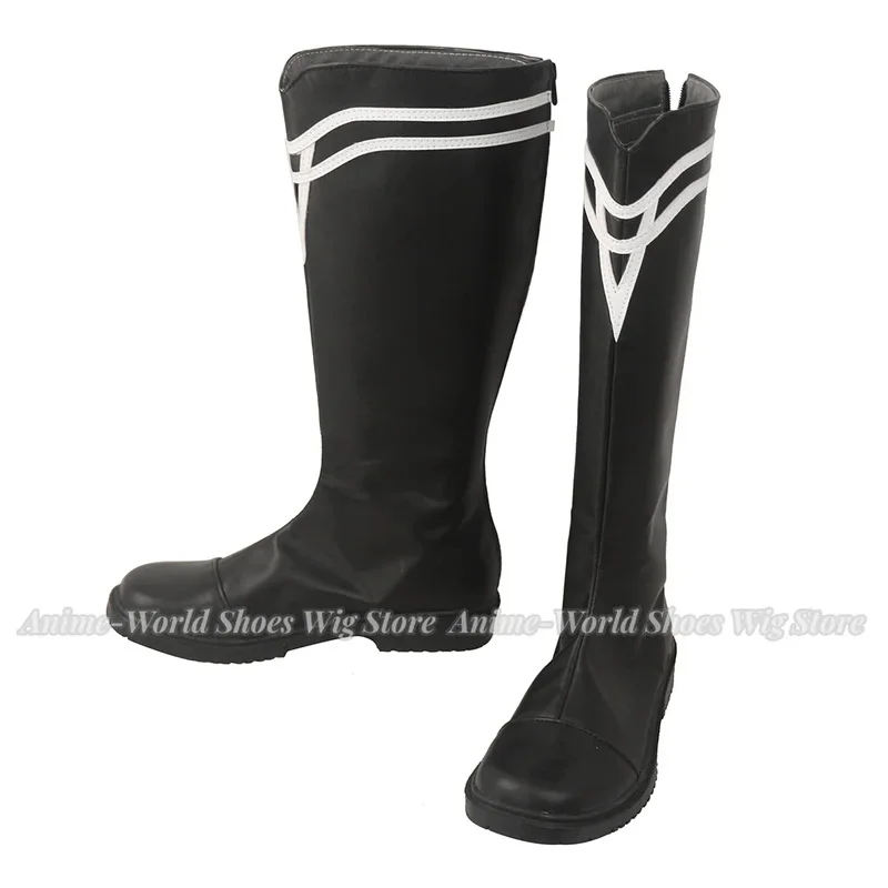 AAA 2025 شعار النار ثلاثة منازل ذكر Byleth تأثيري أحذية أحذية من الجلد مخصص أي حجم