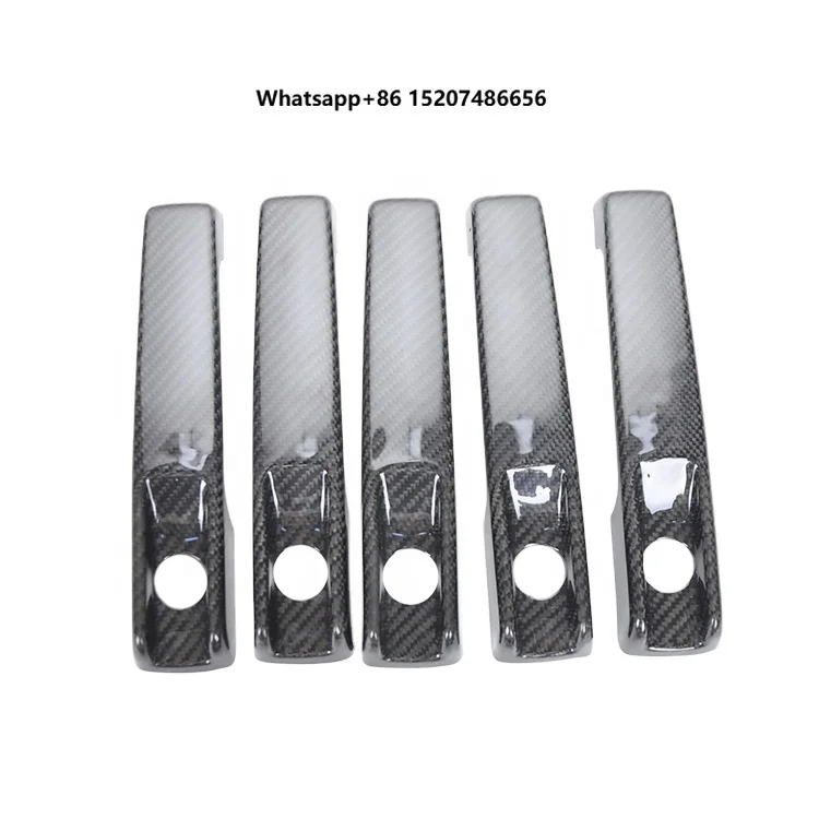 Carbon Fiber Door Handle Cover for  G-class G450 G500 G350 G63 G65 Door Panel Covers