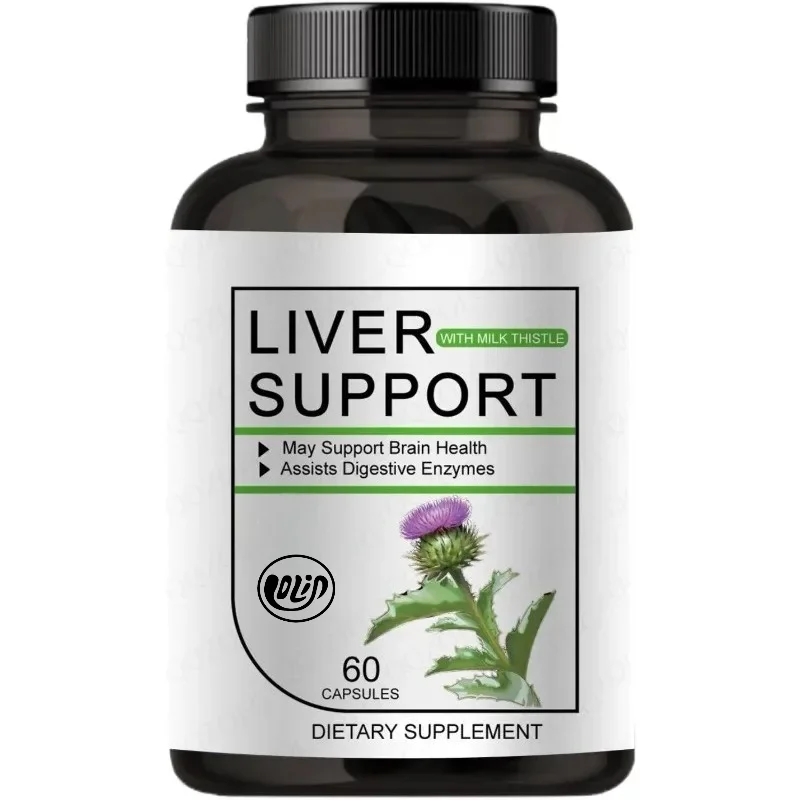 Milk Thistle Supplement Containing Dandelion, Korean Thistle, Choline, Beetroot | Liver Cleansing and Repair -60 Capsules