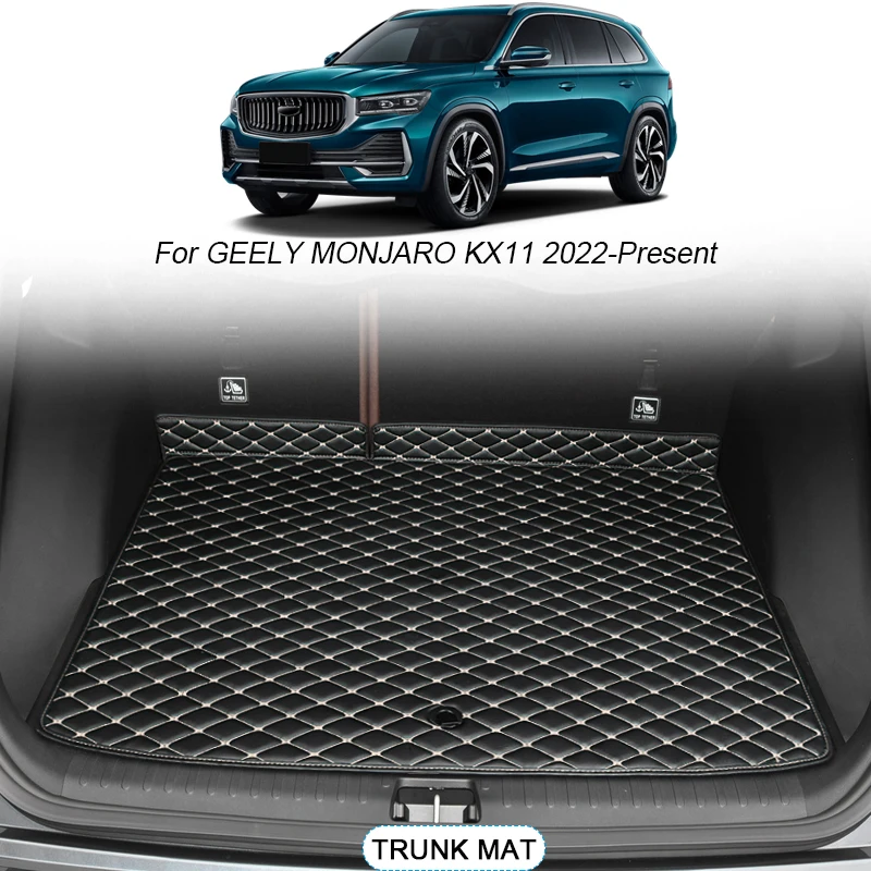 

For GEELY MONJARO KX11 2022 2023 2024 Custom Car Trunk Main Mat Waterproof Anti Scratch Non-slip Protect Cover Auto Accessory