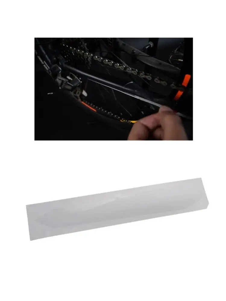 AliExpress RISK JU64 5Pcs Bicycles Chainstay Protector Clear Bike Chain Guard Tape Film Cover Bike Chain Stay Frame Guard Bicycles Accessory