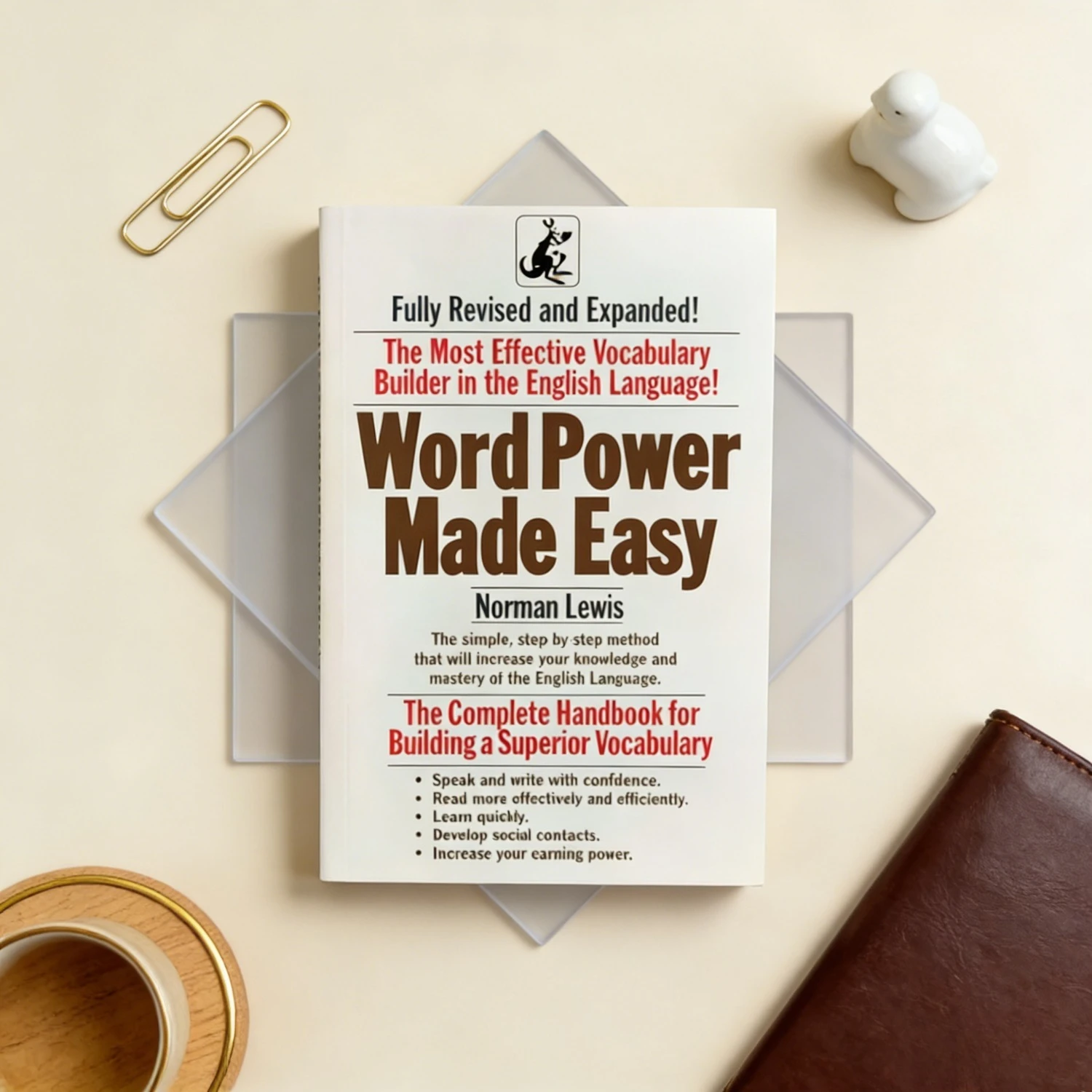 Poder del lenguaje fácilmente accesible por Norman Lewis |   Libro de Vocabulario en Inglés Completamente Revisado |   Manual eficaz para el aprendizaje de idiomas