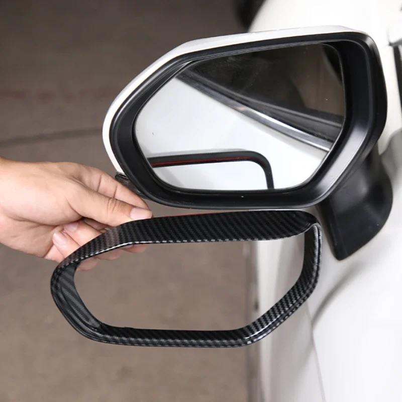 

For Toyota Camry 8th 2018-2021 Exterior Rearview Mirror Rain Eyebrow Decorative Frame Rearview Mirror Modification Accessories