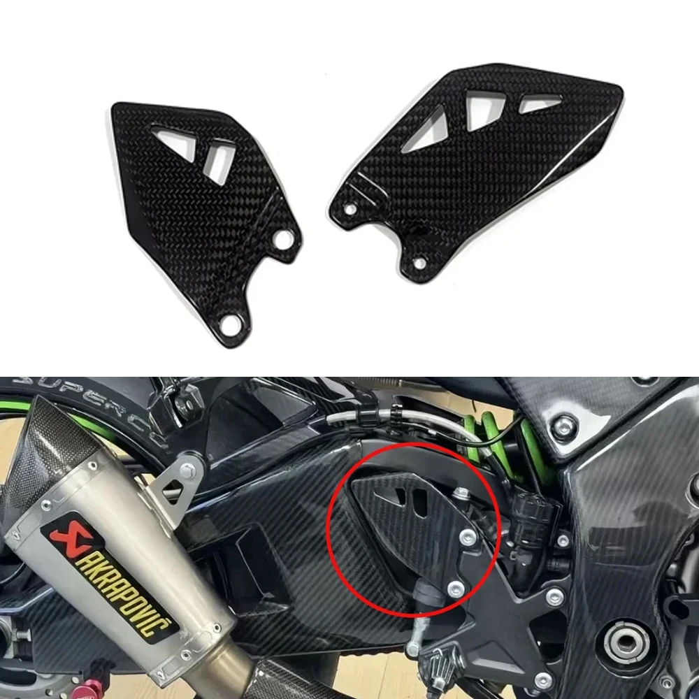 

Для Kawasaki ZX-10R/RR 2011-2015 или Ninja ZX-10R/RR 2016-2024 модификация мотоцикла, аксессуары для подножки из углеродного волокна