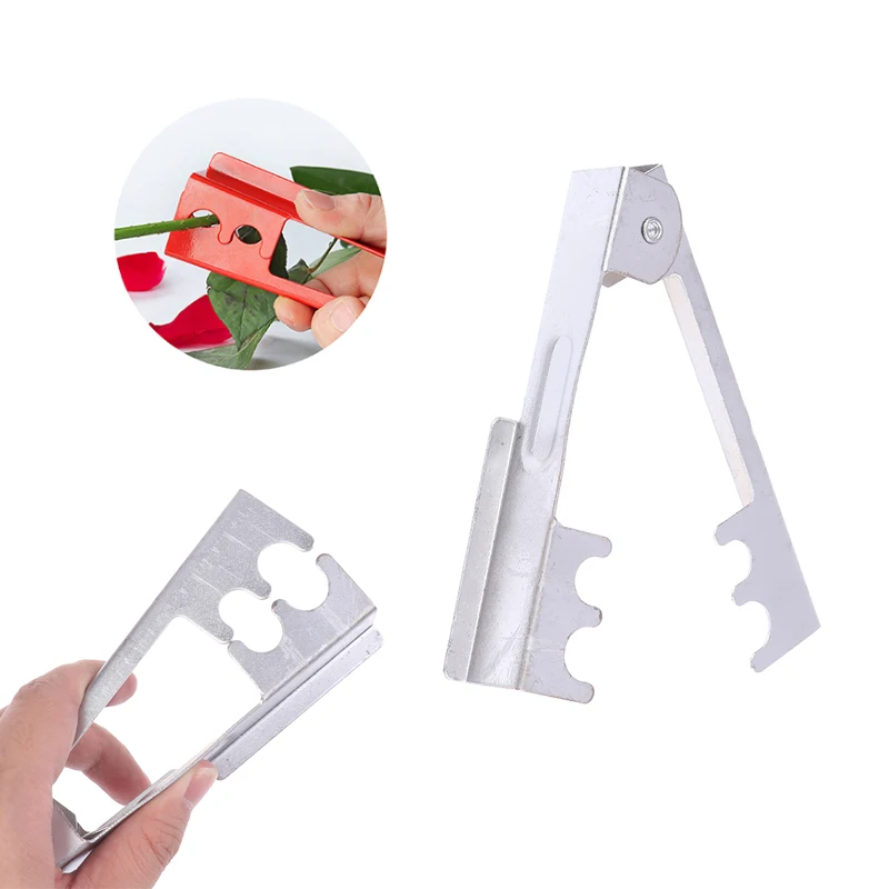 

1Pcs Rose Thorn Remover Flower Thorn Stem Leaf Stripper Rose Pincers Portable Florist Gardening Tools For Gardening Hand Tools
