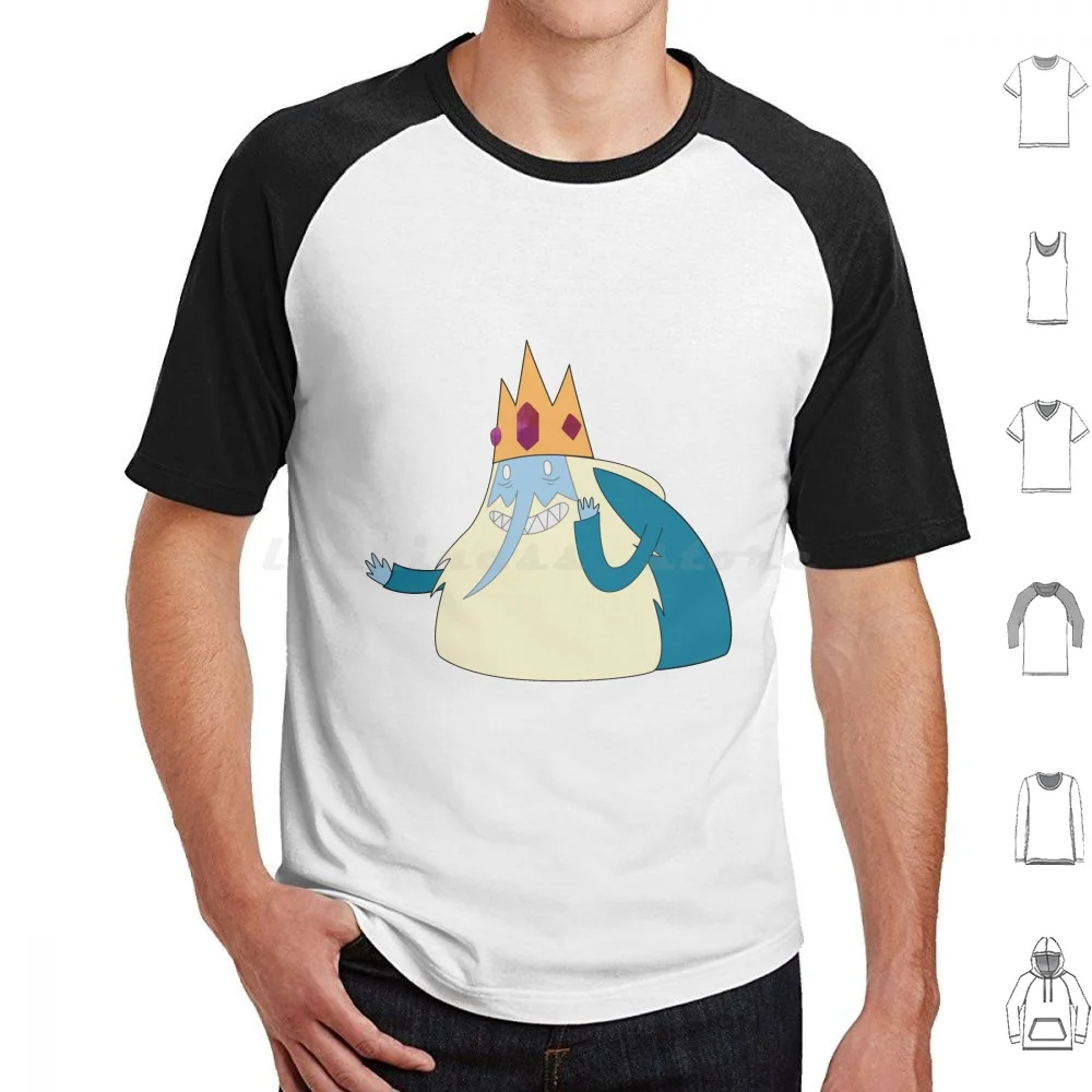 The Ice King T Shirt Cotton Men Women Diy Print Adventure Time Ice King