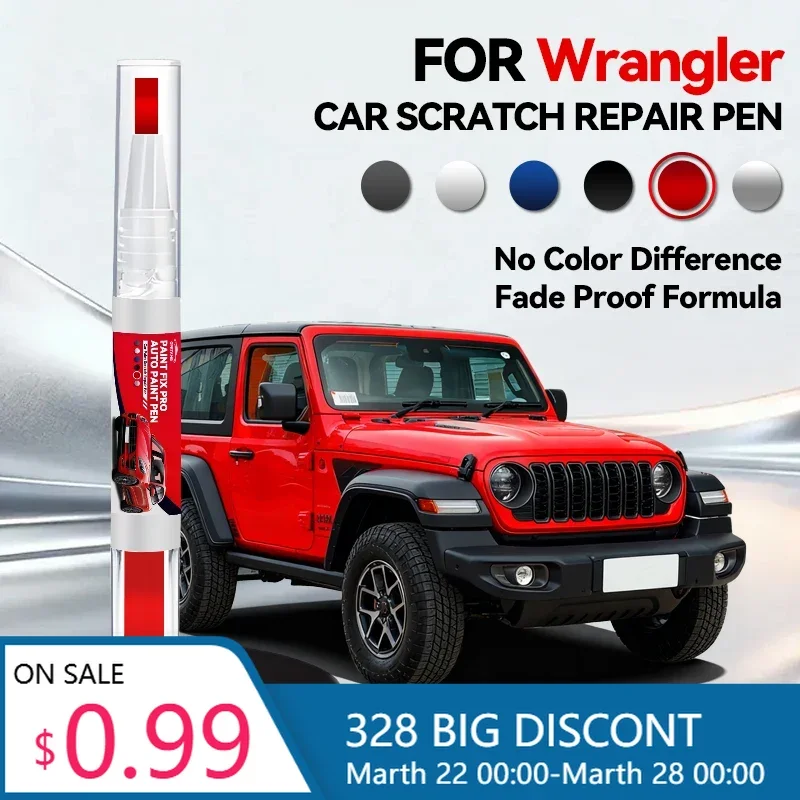 

Горячая новинка: Ручка-корректор для ремонта лакокрасочного покрытия Jeep Wrangler 1987-2025 (YJ, TJ, JL) – Удаление царапин, DIY, автоаксессуары, черный цвет W