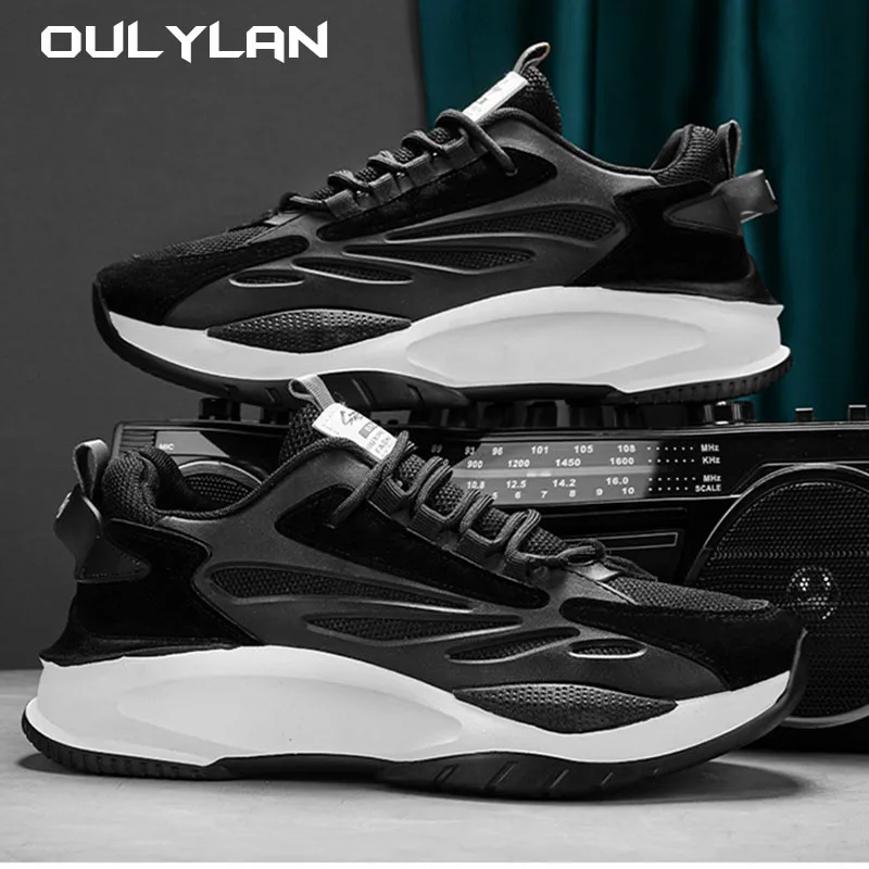 

Sports Shoes For Men In Spring 2024, Trendy And Versatile, Retro Running, Thick Sole, Height Increasing, Dad's Bread Shoes