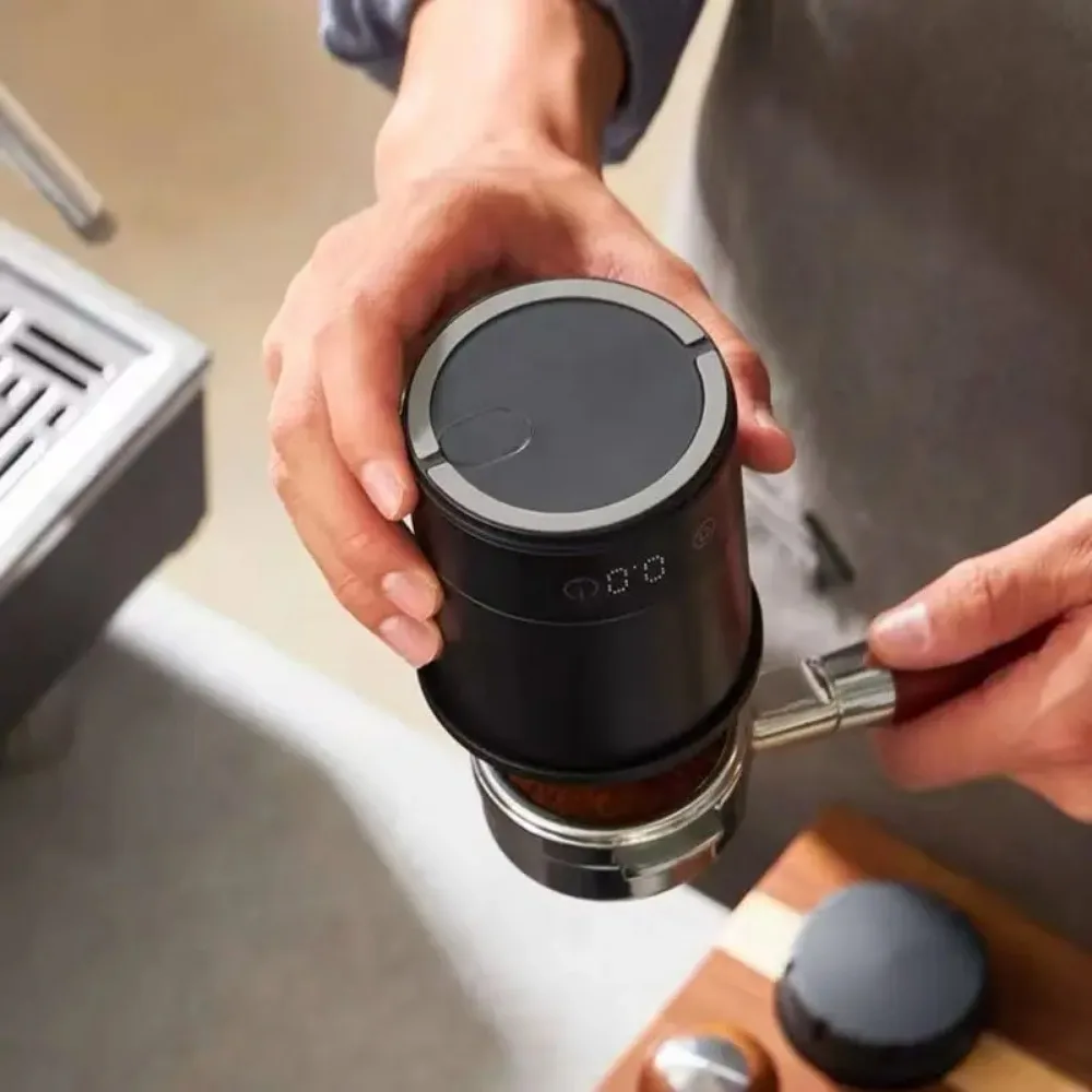 Digital Coffee Dosing Cup with Scale 0.1g Precision Electronic Coffee Powder Weighing Cup Espresso Barista Measuring Tool