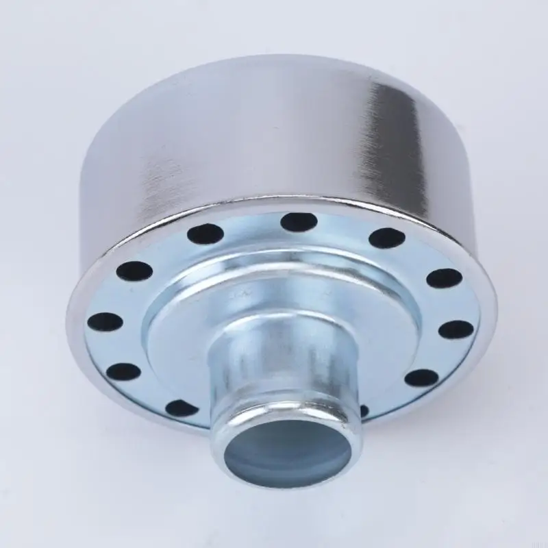 Push In Engine Valves Cover Breather with Grommet, Round Metal Air Cap for 1-1/4 Inch Cover Opening, Repair Part for Engine H9EE